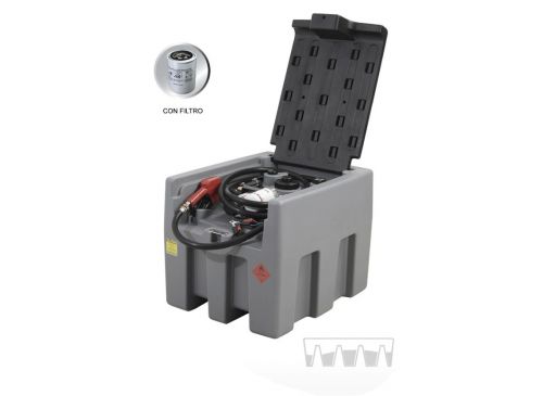 Nappiweather ThermoTank 400L - Estación Móvil de Diésel con Filtro 12V